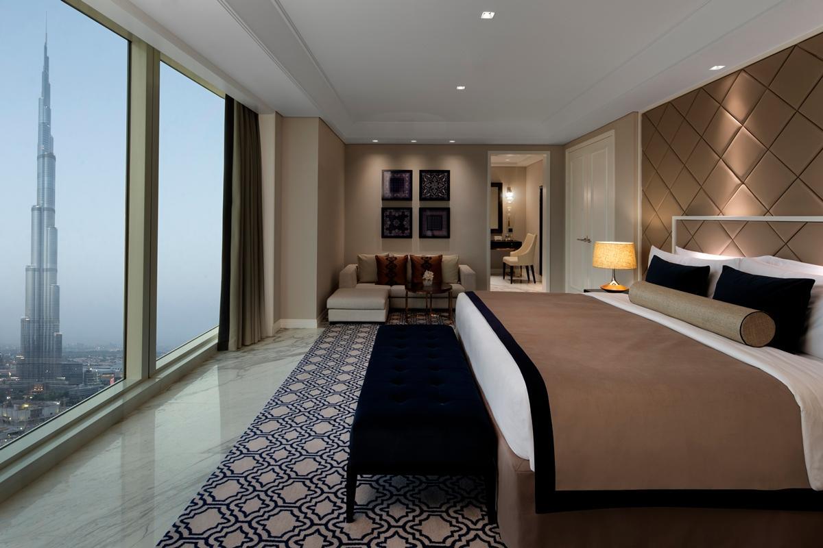 Hotel Taj Dubaï Extérieur photo A bedroom at the Address Downtown